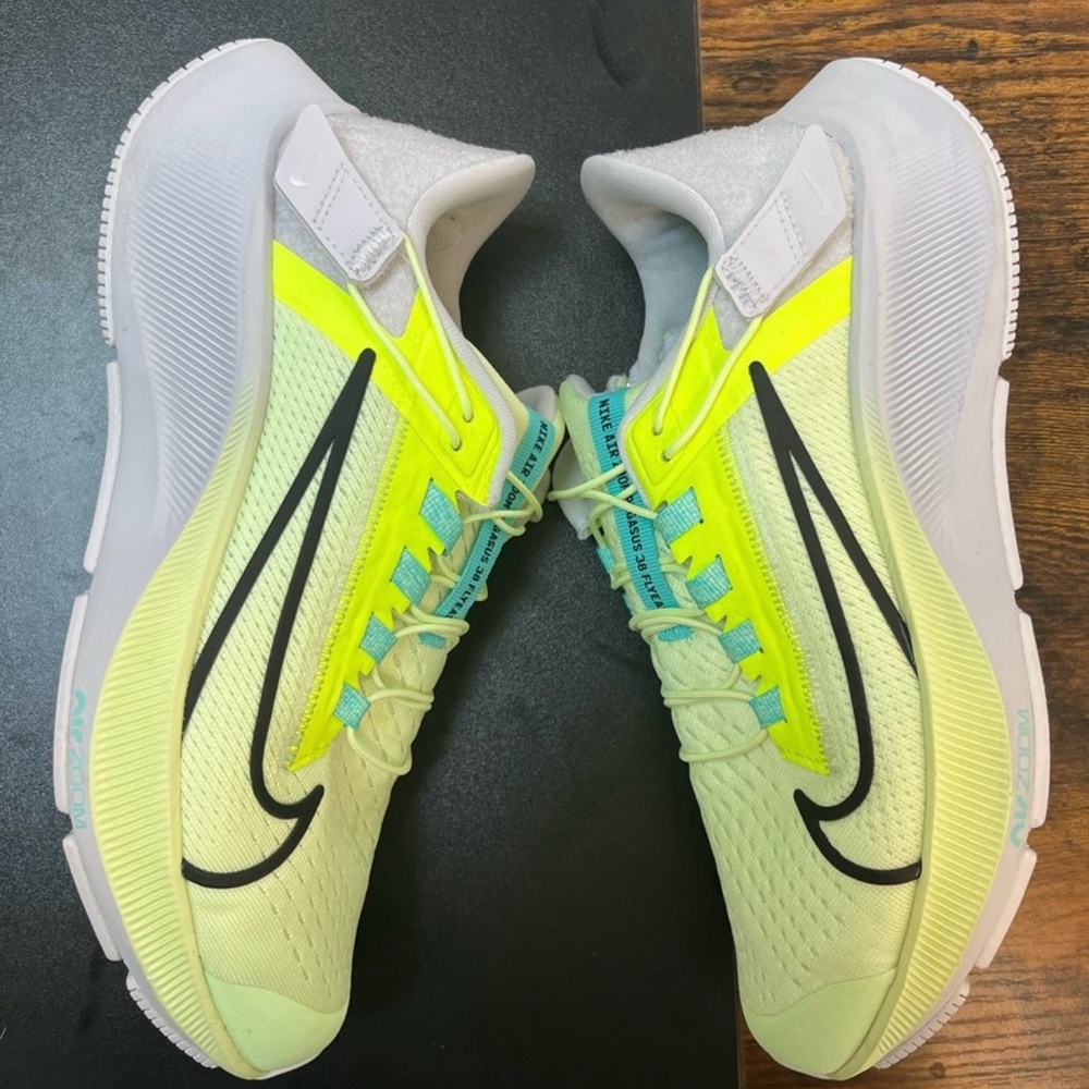 Nike ZoomX Bright Yellow Running Shoes